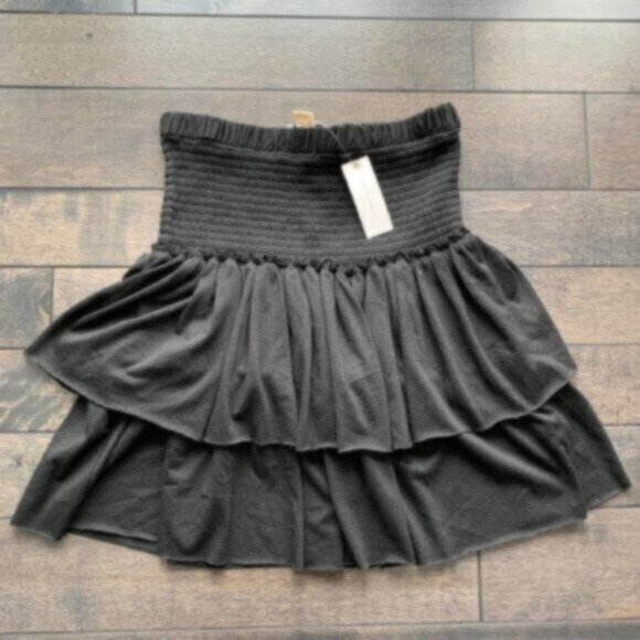 Anthropologie Smocked Ruffle Skirt - new with tags - Picture 1 of 1